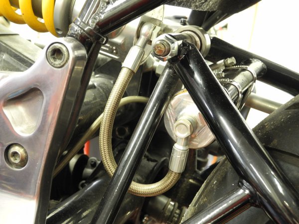 ÖHLINS TTX 36 ILX Federbein (Sonderanfertigung) für MOTO GUZZI 1100 SPORT, DAYTONA RS, V10 CENTAURO